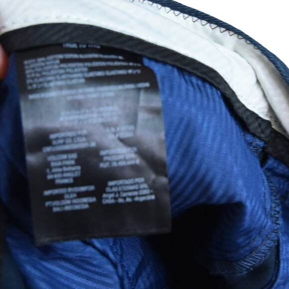 Volcom Navy Chino Shorts Size 40 Skatecore Casual Coastal Prep - Picture 4 of 8